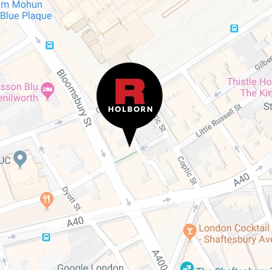 Holborn map